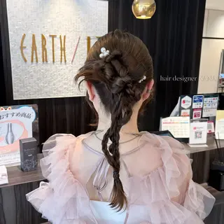 ヘアアレンジ 誰もが憧れる艶髪✨ /アレンジヘア🎀のヘアスタイル