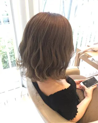 ミディアム カラー 小田原NO1 美容師 飯田飛翔のヘアスタイル