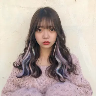 セミロング 八巻 晴香のヘアスタイル