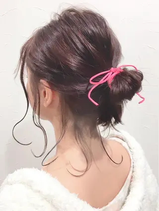 ショート ミディアム セミロング カラー ヘアアレンジ As hair所属・柔らか垢抜けｶﾗｰと ｶｯﾄ🫧ASUKAのヘアスタイル