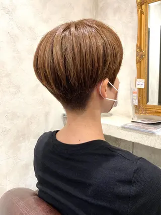 ショート ショート/ボブ✂︎ 三田さやかのヘアスタイル