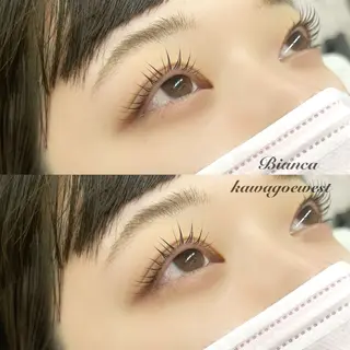 マツエク・マツパ Bianca川越西口 EGUCHIのマツエク・マツパデザイン