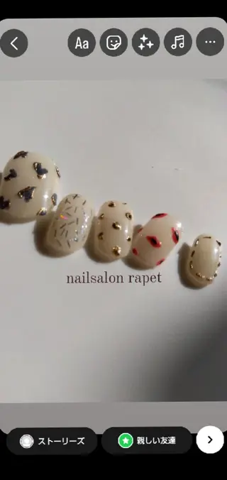 ネイル nailsalon  rapetのネイルデザイン