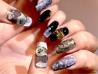 ネイル 小さなビジネスサロン所属・Kanaya Kimiのネイルデザイン