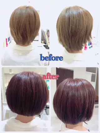 ショート 中本 勝彦のヘアスタイル