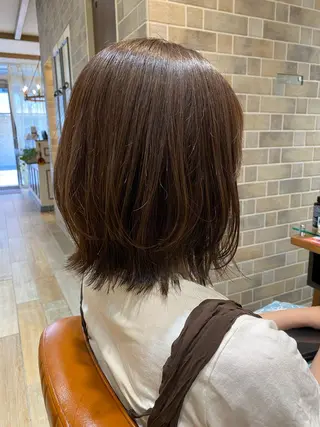 ミディアム 宮内 真乃のヘアスタイル
