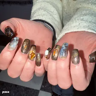 ネイル posa nail モエミのネイルデザイン