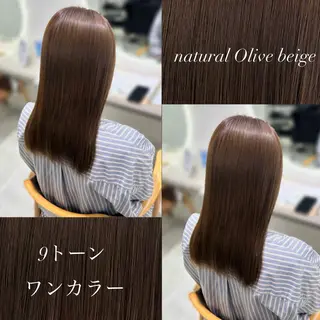 ミディアム カラー 伊藤 粹 /浦和/艶カラーのヘアスタイル