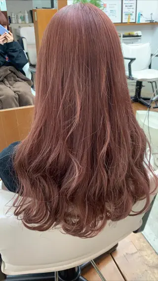 ロング カラー CARICIA 渡邉 祐南のヘアスタイル