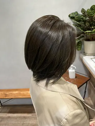 ショート カラー パーマ 🌿‬ナチュラル/パ ーマヘア/蒼真🍃のヘアスタイル