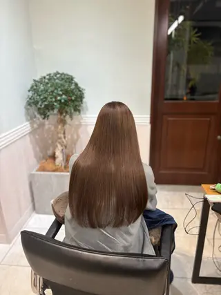 ロング カラー Lidee kanonのヘアスタイル