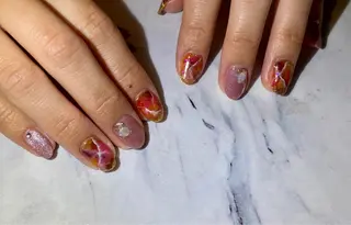 ネイル Lino+ ネイル&よもぎ蒸しのネイルデザイン