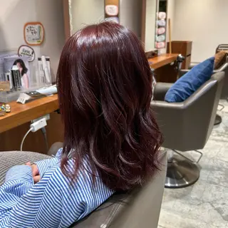 カラー 中山 紗希のヘアスタイル