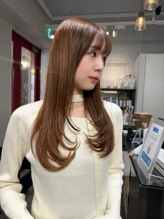 ロング 髪質改善カラー｜ レイヤー｜小寺 葵のヘアスタイル