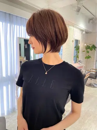 ショート 博多ベージュ 🐻松井傑のヘアスタイル
