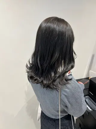 セミロング カラー THINK SHOP sakiのヘアスタイル