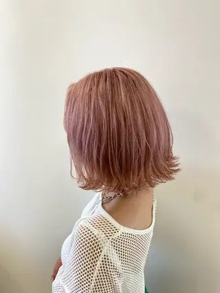 カラー 🎀暖色カラー/透明 感カラー/ひな🎀のヘアスタイル