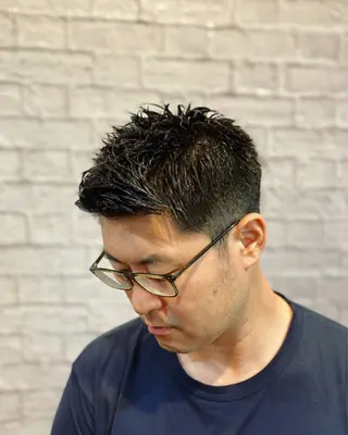 ショート メンズ お客様満足度NO.1 小林真弥のヘアスタイル