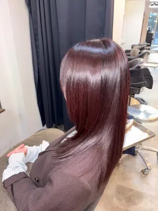 セミロング カラー ✨️レディース✨️ EX/遠藤歩未のヘアスタイル