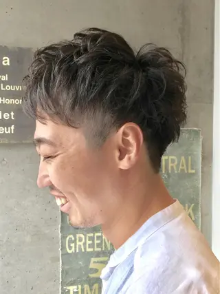 ショート パーマ メンズ KEN KENのヘアスタイル