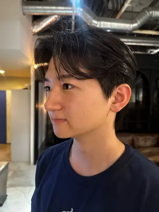 ショート メンズ NORA銀座 NATSUMIのヘアスタイル