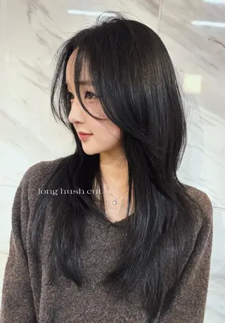 ロング カラー Pocket仙台 💚モエリのヘアスタイル