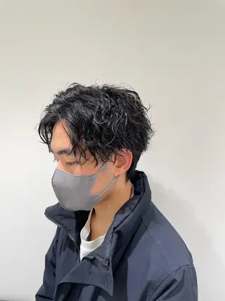 ショート フェザーパーマ職人 🪶ryosukeのヘアスタイル
