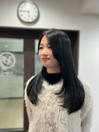 ロング VIVE counter所属・艶髪/髪質改善 【熊野隼人】のヘアスタイル