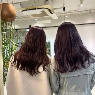 ロング カラー じゅわっと暖色カラー 🍊Moemiのヘアスタイル