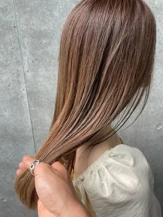 ロング カラー 【雰囲気ﾍｱ☺︎】 岩井隼人のヘアスタイル