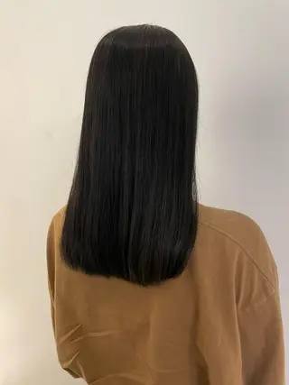 セミロング 表参道ミディアム レイヤー山岸季生のヘアスタイル