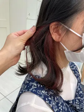 ミディアム カラー 田野倉NEXT店 美髪ニストのヘアスタイル