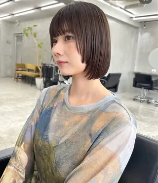 ショート カラー 似合わせカット✂︎ りょお🫧のヘアスタイル