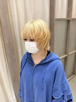 ショート N,SOL / 岩上 新大のヘアスタイル
