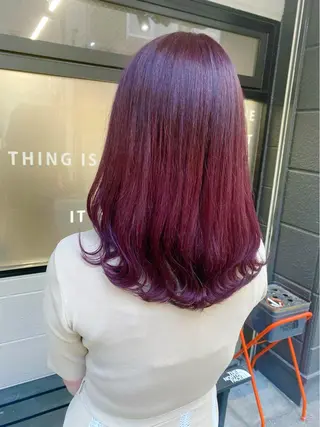 カラー 中富 🍪みなのヘアスタイル
