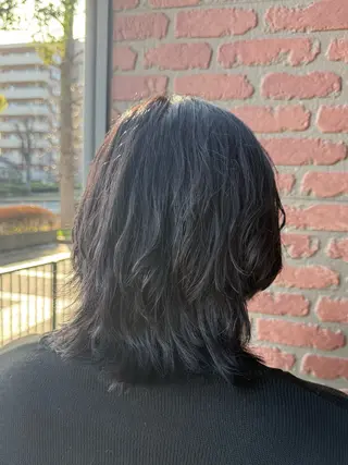 カラー メンズ 中田 こころのヘアスタイル