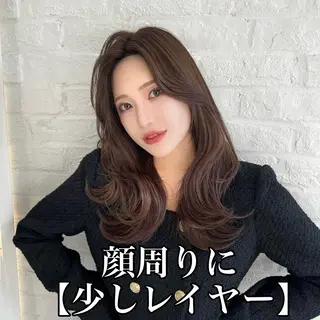 セミロング 映える顔まわり/前髪 特化 💗 ユキマのヘアスタイル