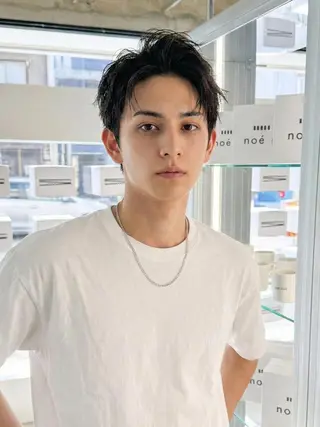 ショート メンズ メンズ特化⚡️三村 彰吾⚡️カットパーマのヘアスタイル