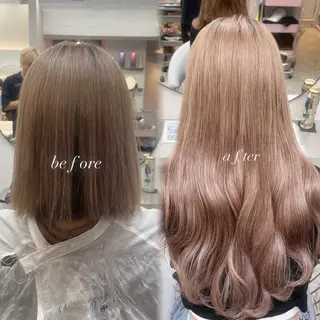 ロング 🎀Ami/新宿/レ イヤー/韓国ヘア🎀のヘアスタイル
