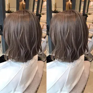 ショート カラー レイヤー/ハイライト /立川/赤池宏隆のヘアスタイル