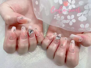 ネイル CeCeGarden ✨️キラキラワンホンのネイルデザイン