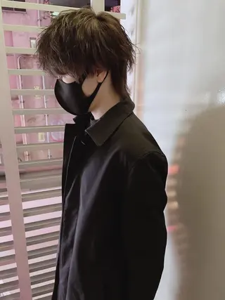 ショート カラー ヘアアレンジ メンズ メンズZina代表 田端 麗治のヘアスタイル