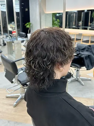 ショート パーマ メンズ SENTA✨メンズ パーマ✨fifth栄のヘアスタイル