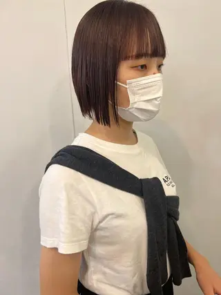 ショート 🍃透明感スタイル yu-ka🍃のヘアスタイル