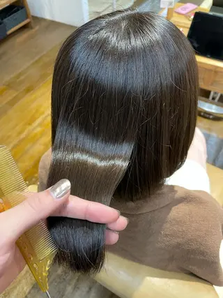 ミディアム KAZUKI/ 髪質改善のヘアスタイル