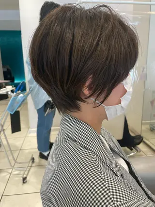 ショート カラー MODE K´s eau髪質改善特化のヘアスタイル