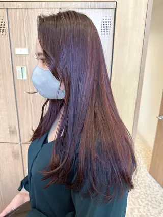 ロング カラー 仲間 一貴のヘアスタイル