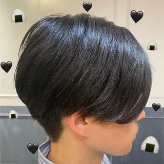 ショート カラー メンズ 🖤韓国艶髪 RINA🖤のヘアスタイル