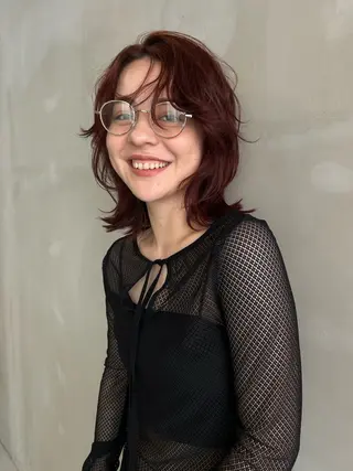 ショート カラー ショート/ボブ/ 心斎橋/宮脇美奈のヘアスタイル