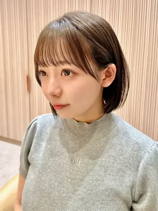 ショート カラー 縮毛矯正✨🫧 レイヤー川村利幸のヘアスタイル
